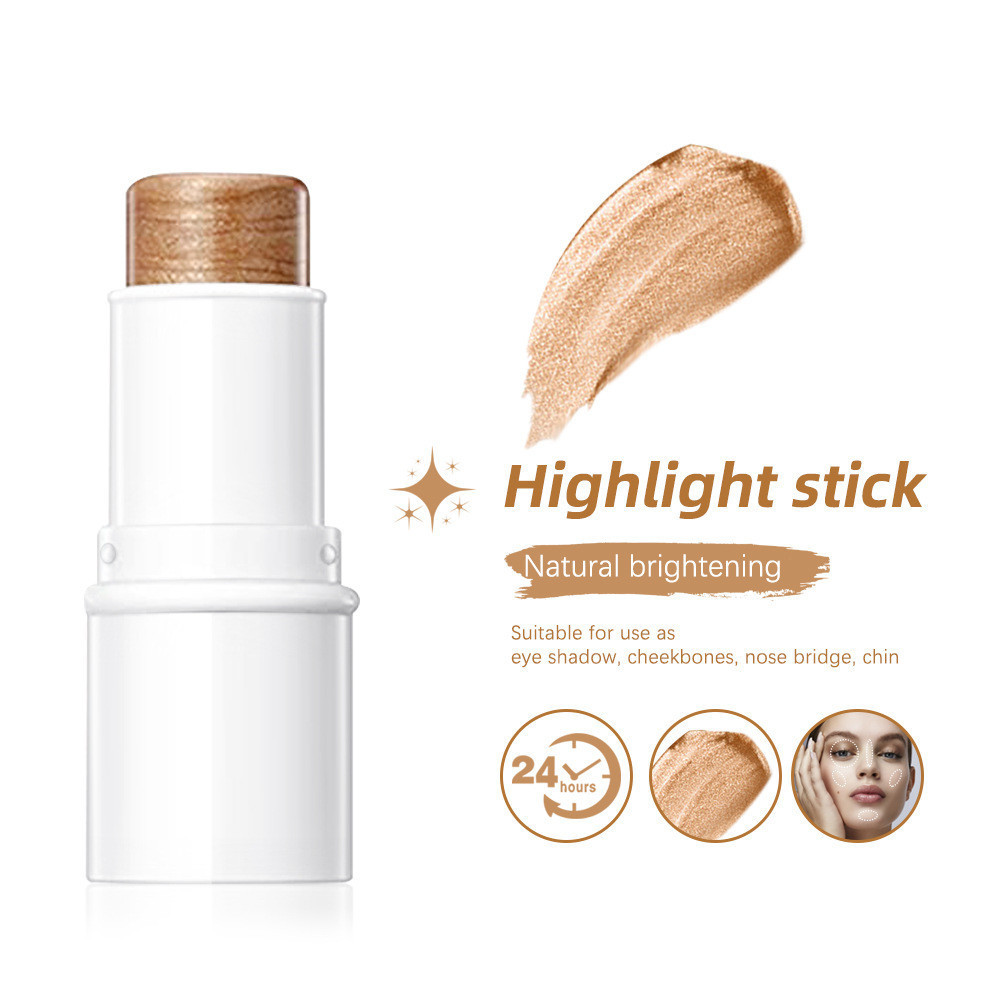 Multi-use Wholesale Custom Makeup Waterproof Highlighter Contour Stick Blusher Stick Lip Balm Stick