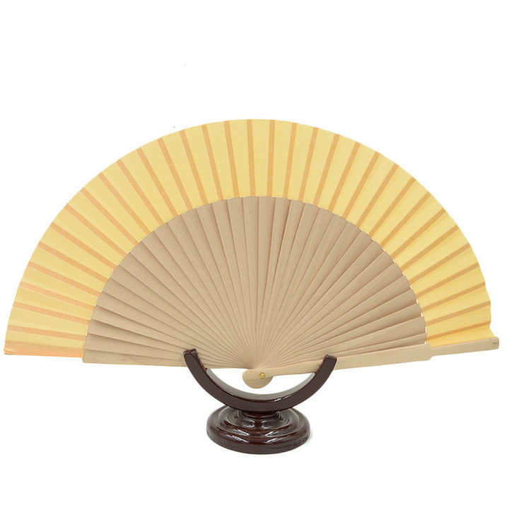 Logo Customized Chinese Wood Handmade Hand Held Folding Fan for Wedding Gifts Promotional gifts