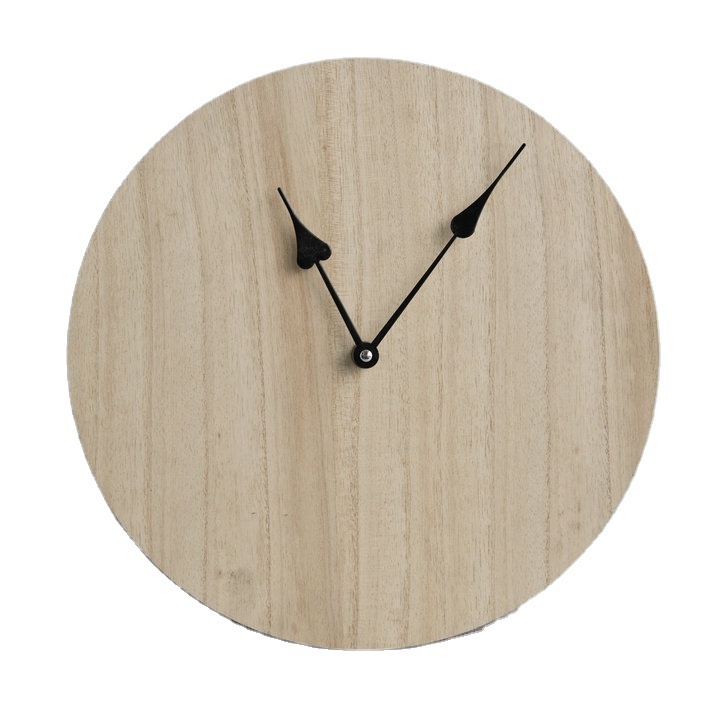 En71 ASTM Standard Cheap High Quality Wooden Wall Clock