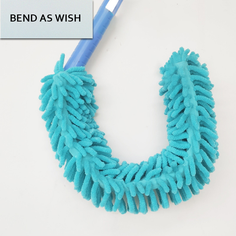 Cleaning Brush Bendable Microfiber Duster Bending Micro Fiber Dust Cleaner Bendable Chenille Wheel Cleaner Car Wash Brush