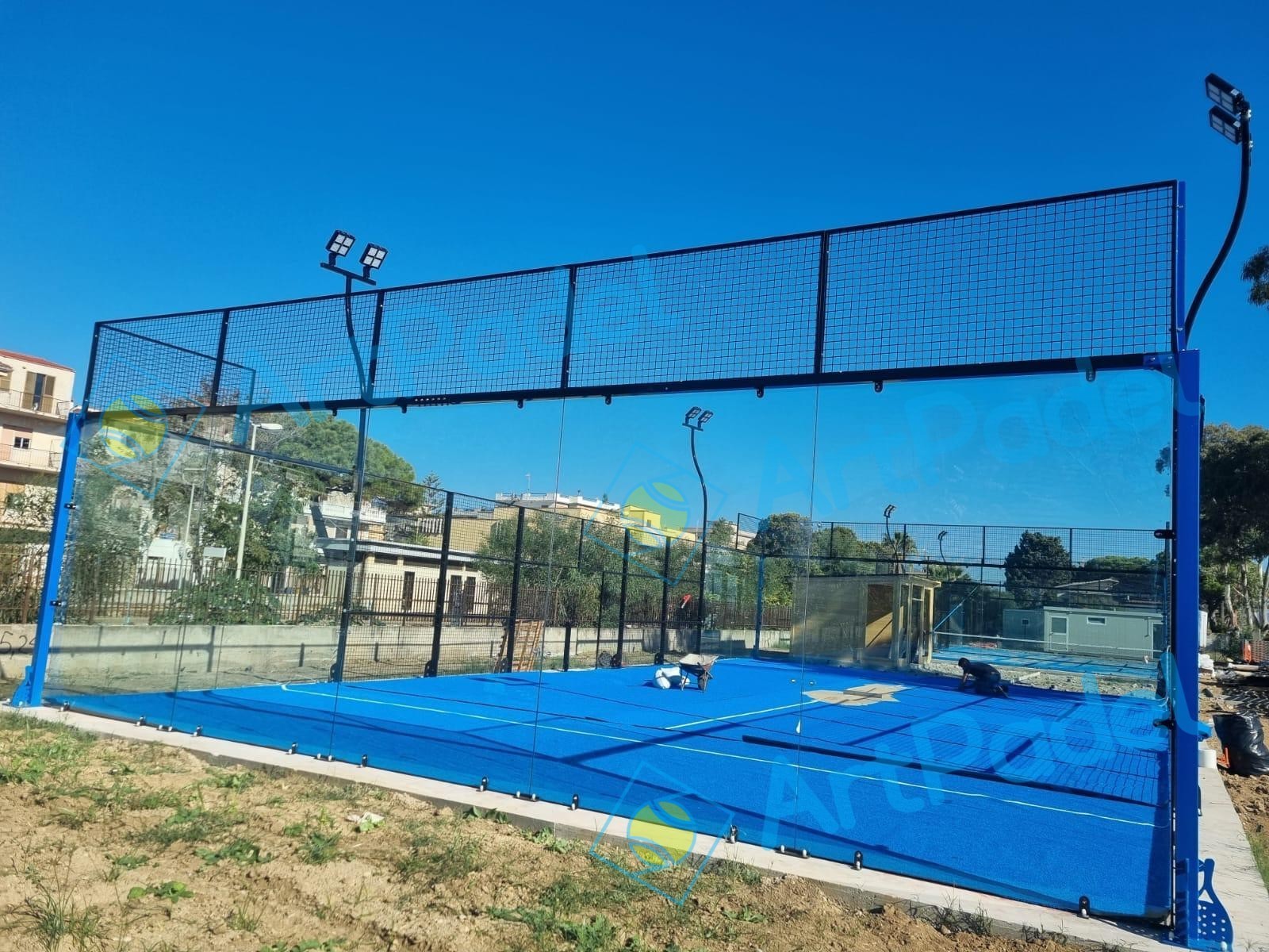 Hot sales padel tennis court outdoor sports mini padel court from Art Padel in Denmark