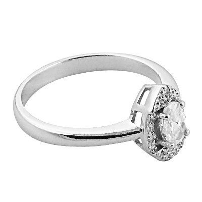 Attractive Wholesale CZ Handmade Cubic Zirconia 925 Solid Sterling Silver Ring Jewellery Gift For Women And Girls