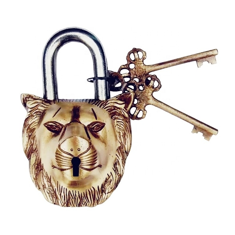 Beautiful Animal Shape Locks, Iron Door Lock, Brass Padlock, Lion, Camel, Owl, Turtle, Fish Shape Locks, Vintage Locks