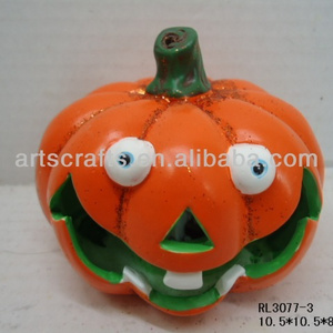 2014 Halloween decorative pumpkin tealight holder