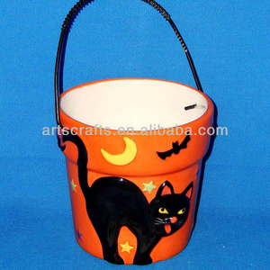 Ceramic lantern for 2013 Halloween decoration