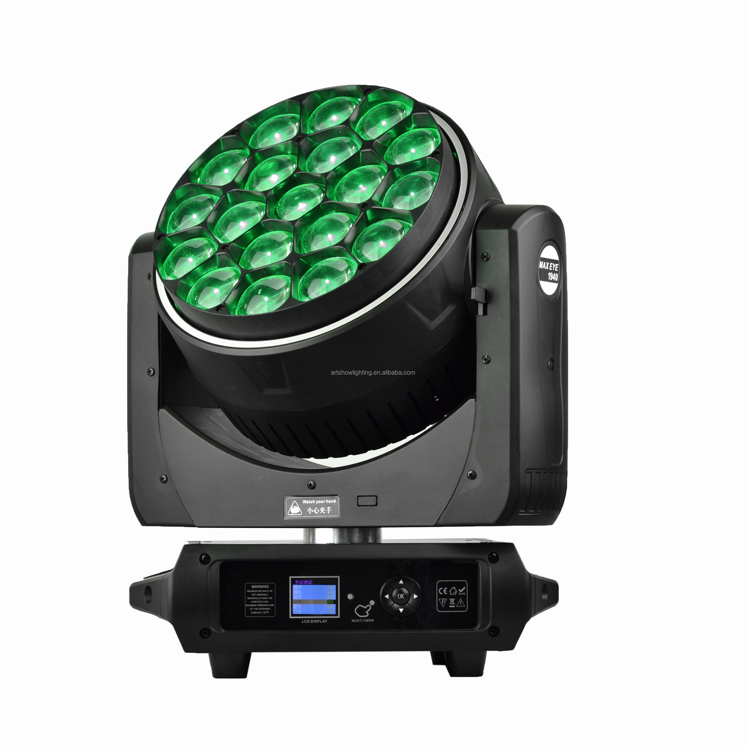 High Quality Professional 19x40w bee eye led zoom wash moving head light B eye k15 stage light