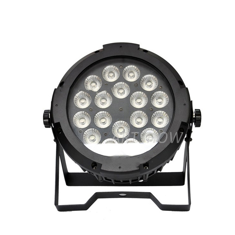 par light RGBW 4in1 Stage Led Light 18pcs slim par light  dj gigs Xmas birthday party bar club DMX512 Indoor LED Slim Flat PAR