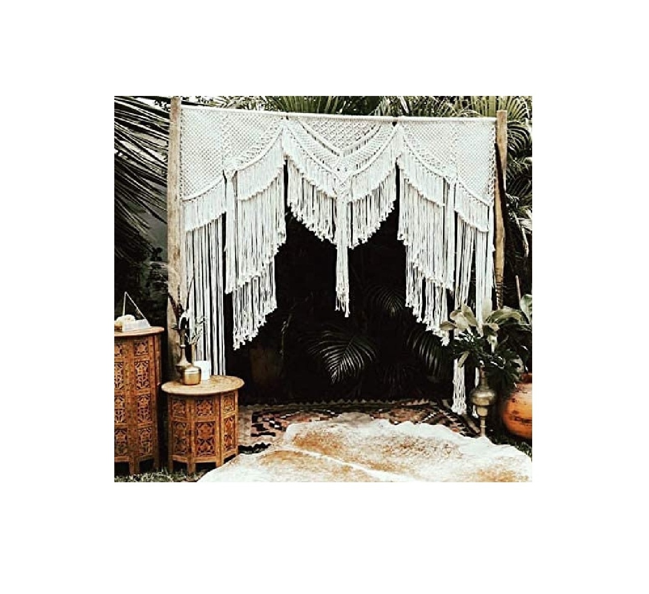 Macrame Backdrop Large Wedding Backdrop  Wholesaler Manufacturer