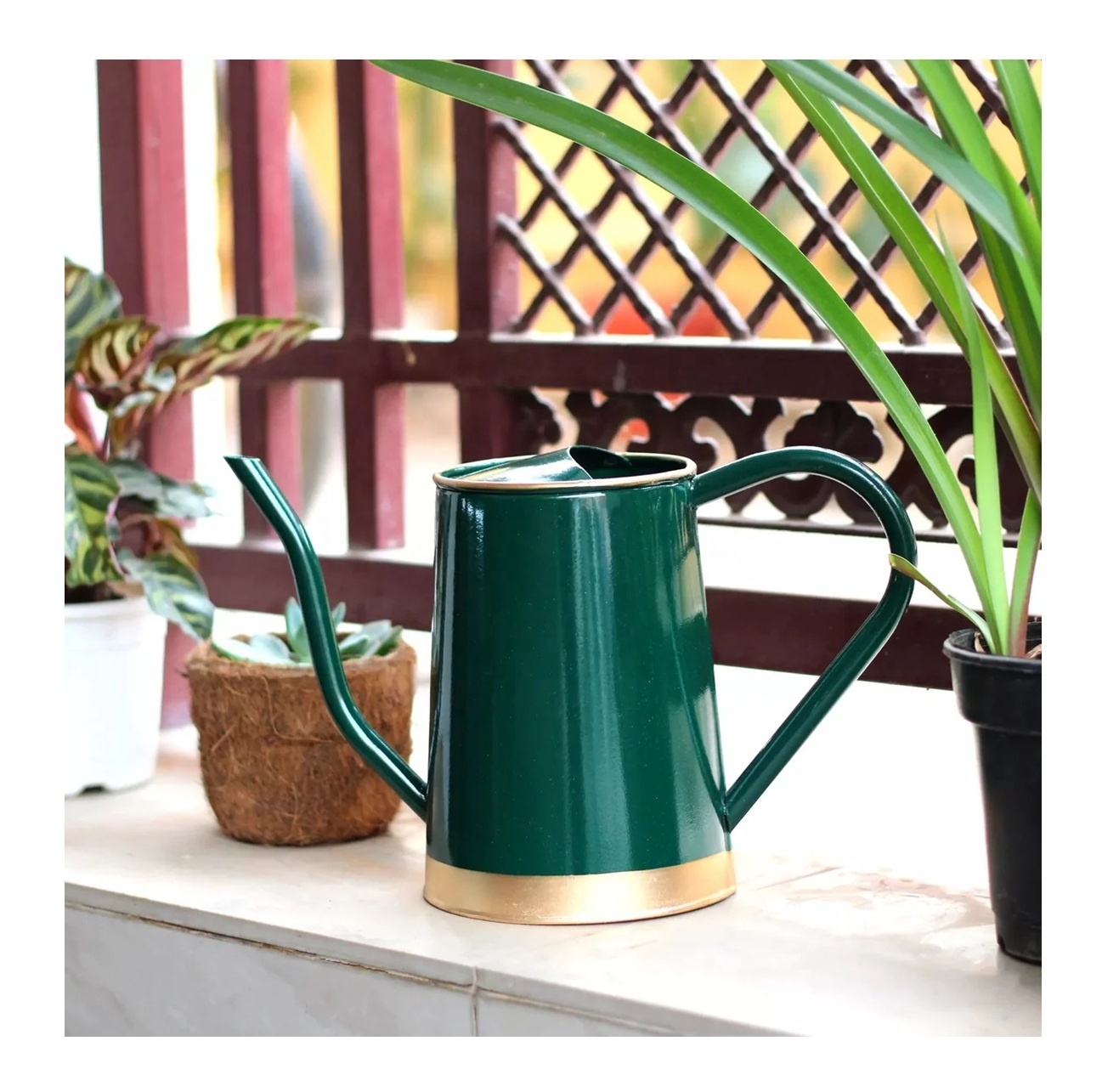 Multi Color Choice Factory Low MOQ Small Steel Galvanized Metal Indoor Plant Watering Can Watering Pot wholesale Supplier