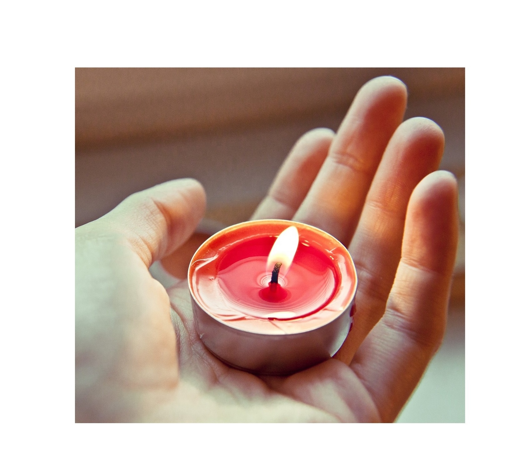 Smokeless Aromatherapy Paraffin Wax Designer High Quality Multi color Beautiful Color Tea Light Candle