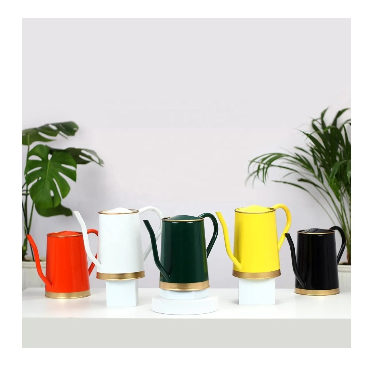 Multi Color Choice Factory Low MOQ Small Steel Galvanized Metal Indoor Plant Watering Can Watering Pot wholesale Supplier