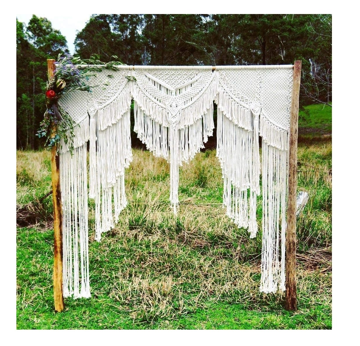 Macrame Backdrop Large Wedding Backdrop  Wholesaler Manufacturer