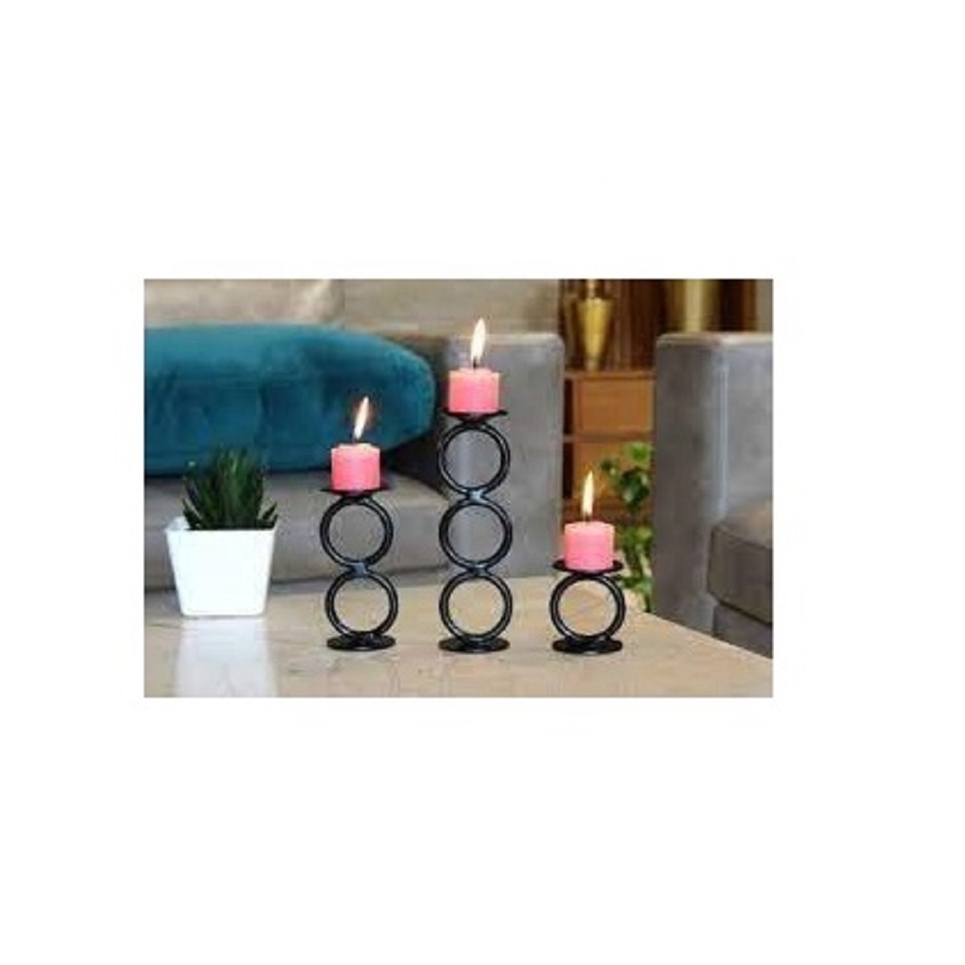 Multi Arms Candles Holder Home Decor Handmade Scented Candle Metal Glass Manufacturer Wholesaler factory direct sale