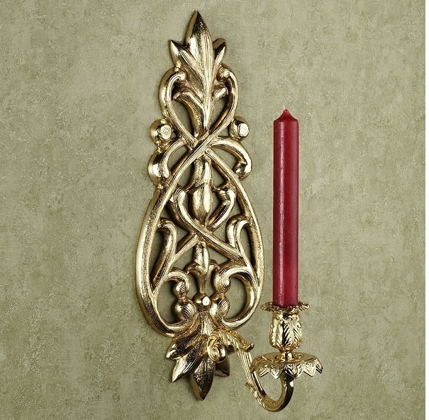 Low MOQ Brass Candle wall stand best Price in India Christmas manufacturer factory direct sale