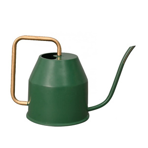 Dark Green Small Steel Galvanized Metal Indoor Plant Watering Can Watering Pot wholesale Supplier