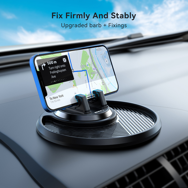 Original Factory Multifunctional Sticky 360 Degree Free Rotation Anti-Slip Silicone Car Phone Dashboard Pad Mat