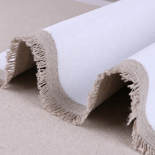 T2 premium blank linen cotton canvas roll