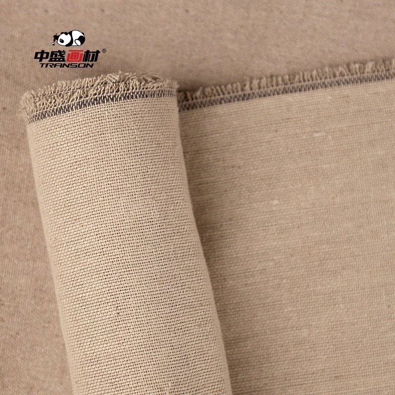 wholesale unprimed linen canvas roll  for oil painting