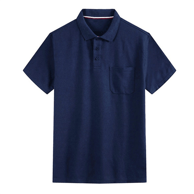 Custom logo high quality polo shirt men 100%cotton short sleeve plain different color high neck customs wholesale summer shirts