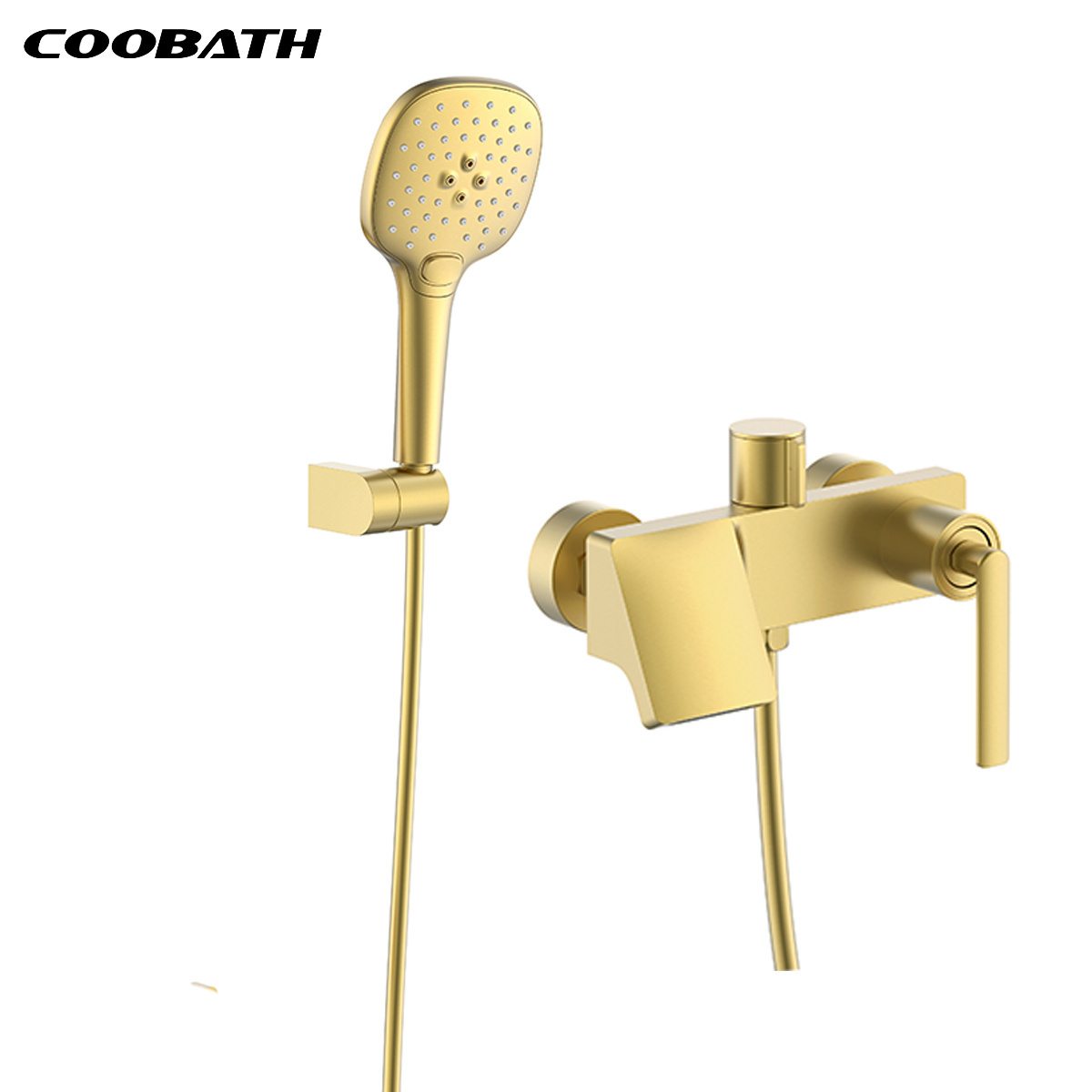 Luxury Bath Chrome With Hose Handheld Water Saving High Pressure Shower Head Bathtub Mixer Shower Faucet