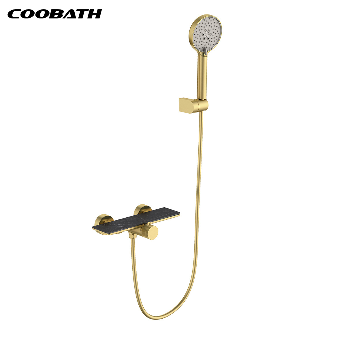 Modern Handheld Water Saving High Pressure Shower Head Bathroom Filtered Bathtub Mixer Shower Faucet