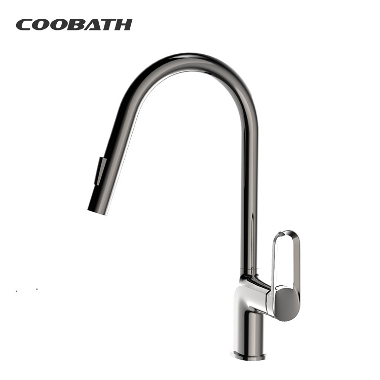 Top Selling Wholesale Kitchen Sink Accessories 304 Stainless Steel Mixer Faucet Kitchen Sink Single Handle Faucet