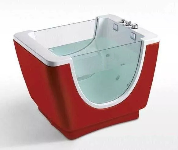 colour acrylic children kids small spa bathtubs air bubble massage whirlpool baby bath tub