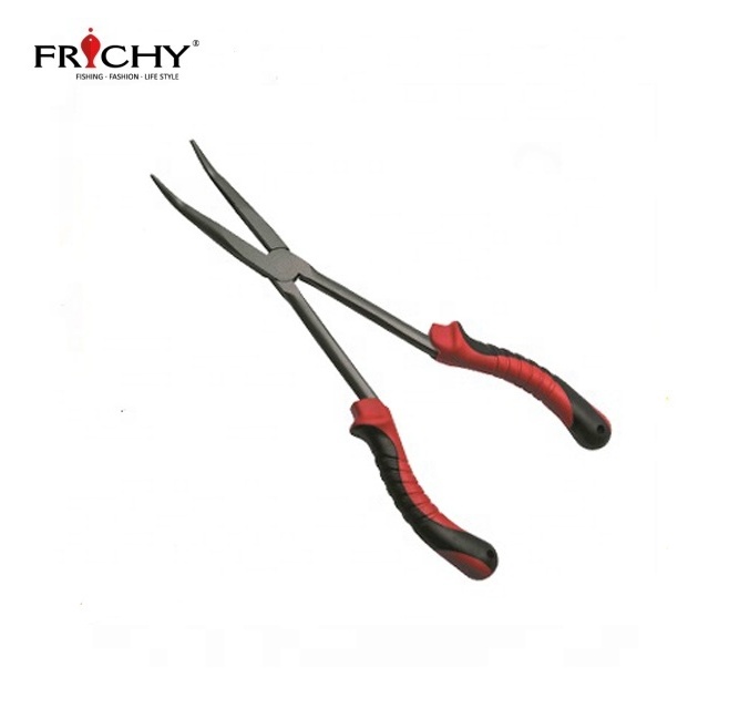 Long Nose Stainless Steel Bent Nose Fishing Plier - X43B Forged Fishing Pliers