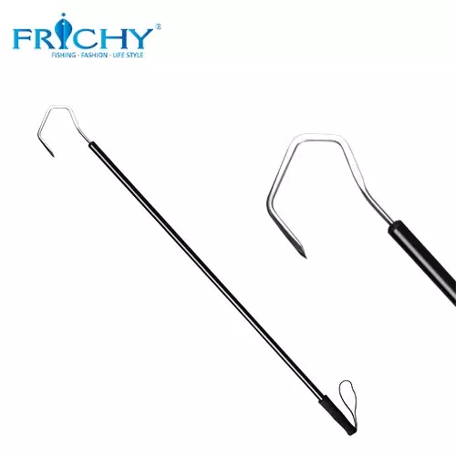 Lighter Black Carbon Fiber Fishing Gaff High Quality Gaff Hook For Fishing