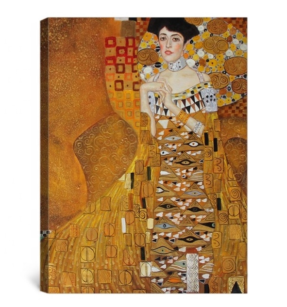 High quality handmade gustav klimt mother reproduction oil painting