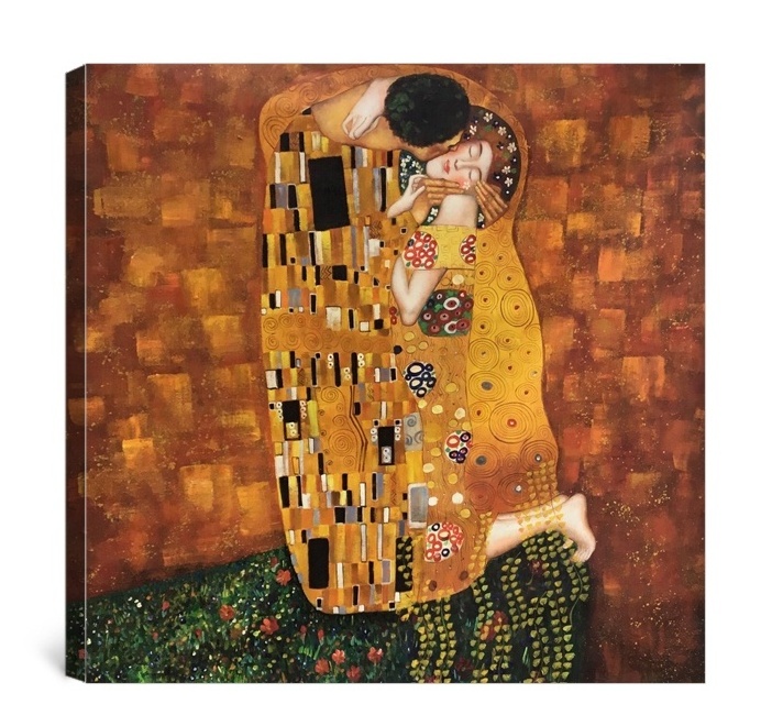 Famous high quality handmade gustav klimt mother and child reproduction oil painting