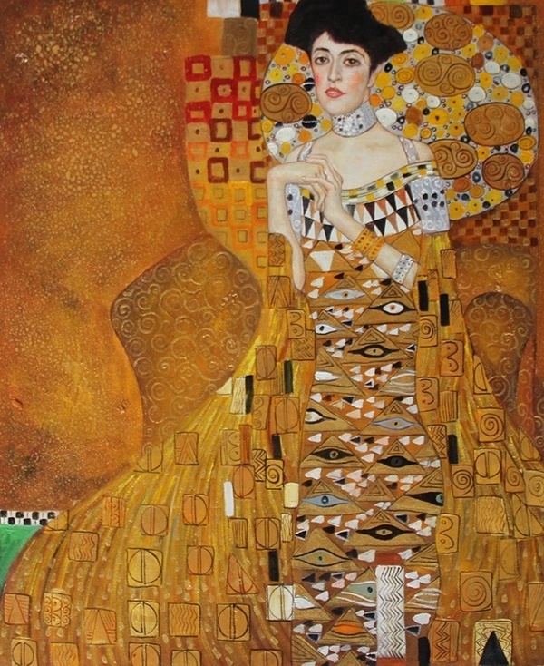 High quality handmade gustav klimt mother reproduction oil painting