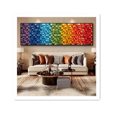 ArtUnion Living Room  Decor Painting 3D solid  cubic Decoration Nordic Acrylic Wall Art