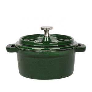 5inch Mini Casserole Cast Iron Enamel Pot