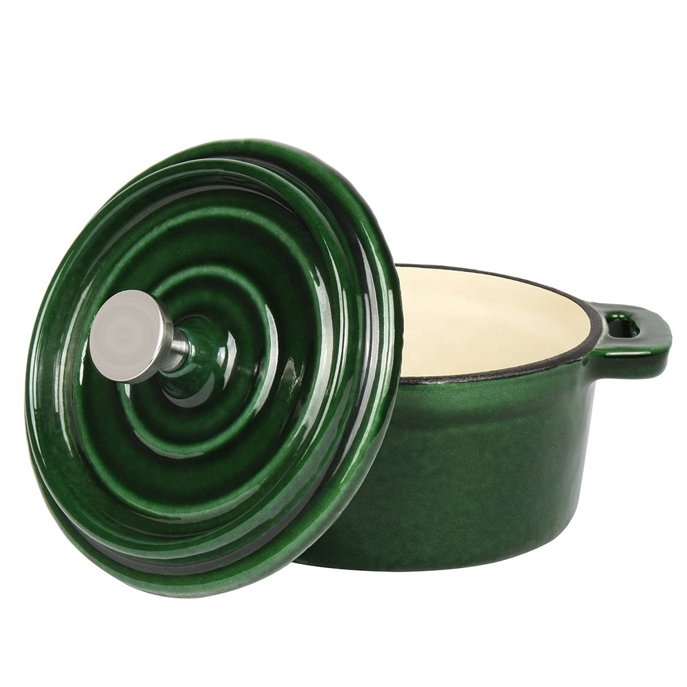 5inch Mini Casserole Cast Iron Enamel Pot