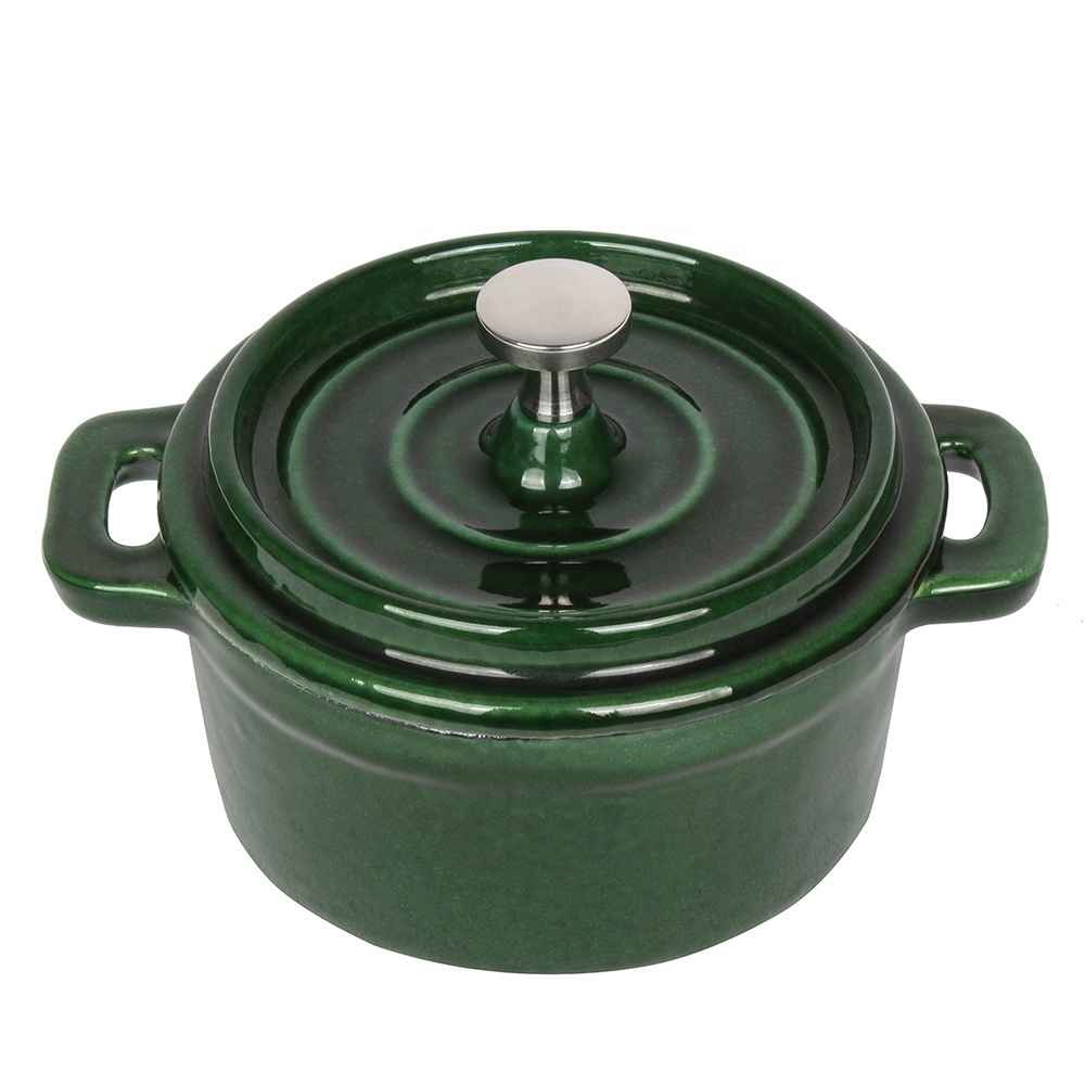 5inch Mini Casserole Cast Iron Enamel Pot