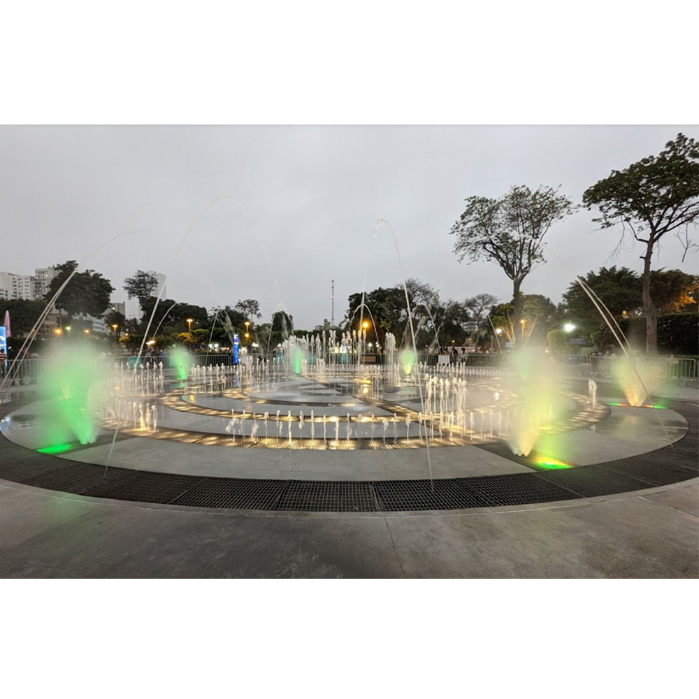 AWS Hot Summer Popular Funny Musical Dry Land Fountain Water Park Dry Deck Nozzle Fountain Outdoor Design