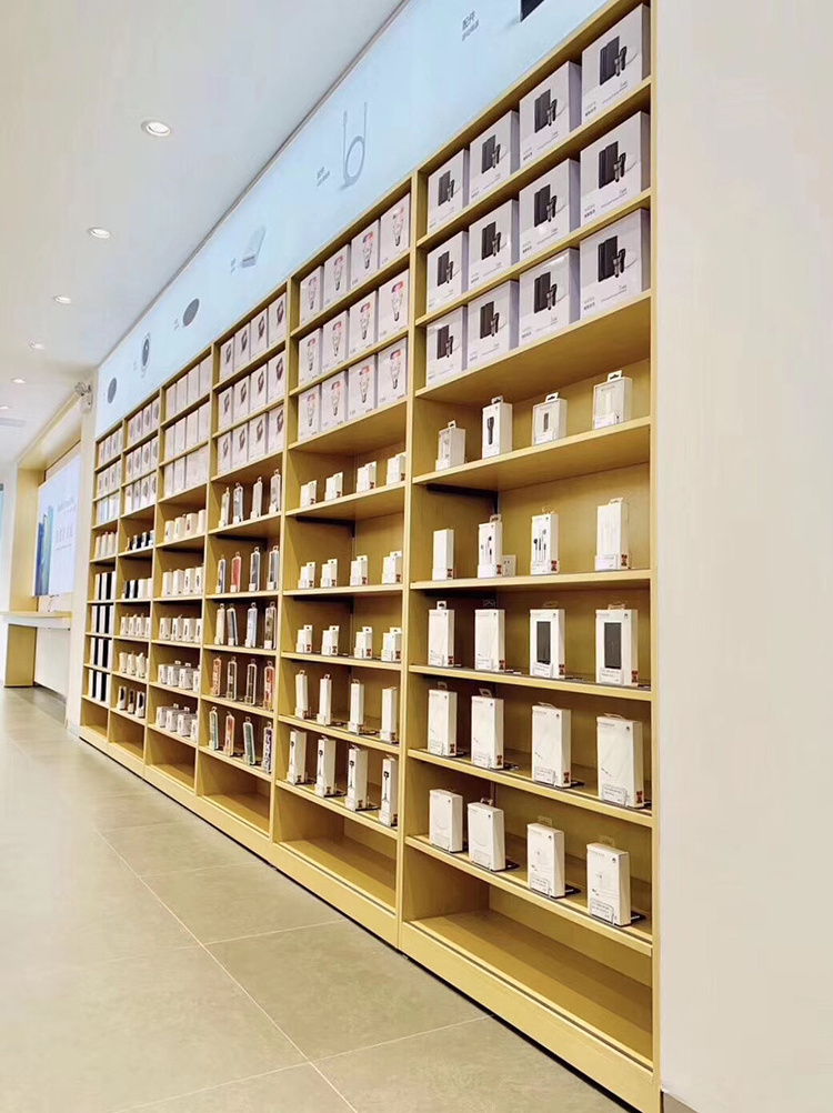 mobile phone repair shop display shelve for accessories retails phone case display shelves