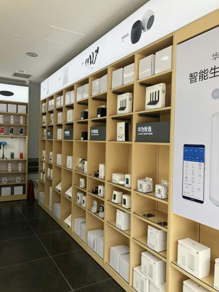 mobile phone repair shop display shelve for accessories retails phone case display shelves