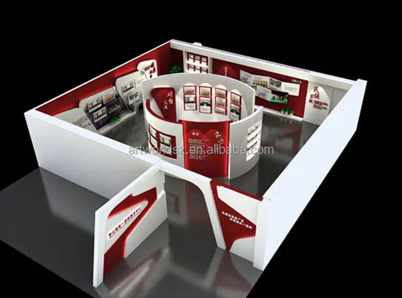 Artworld Displays Custom Equipment Standard Exhibition Booth / Stand / Stall Trade Show Marketing Display Furniture Design