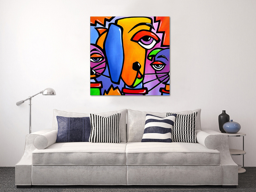 Newest Handmade Pablo Picasso Animal Picture Modern Art for Wall Decor Factory