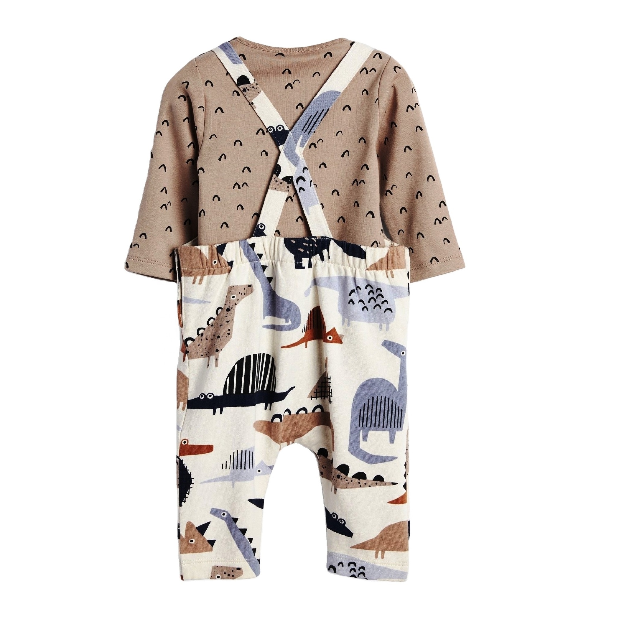 Baby dungaree clothing set Toddler Boys Girls Summer Clothing Overall baba suit sets cute kids clothing 2 Pcs Sets