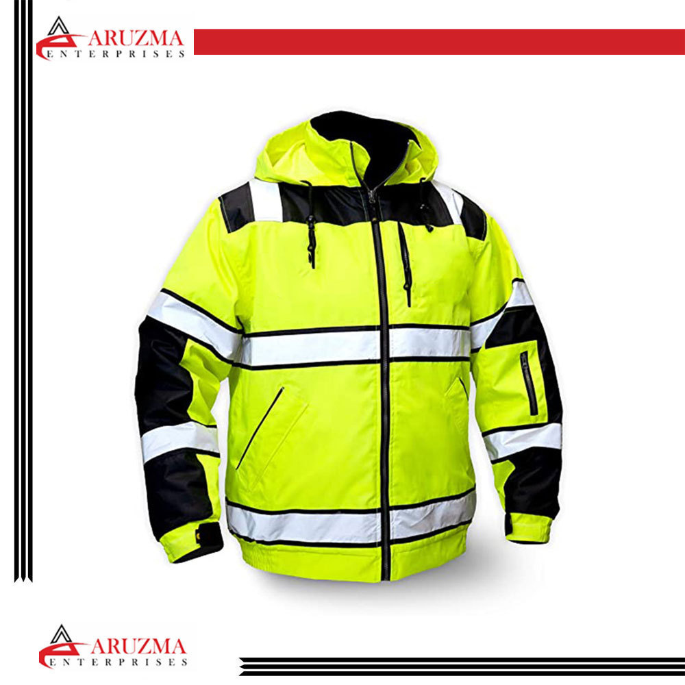 Outdoor Quality High Visibility Reflective Safety heated Jacket Reference Price Reflective Safety Jacket