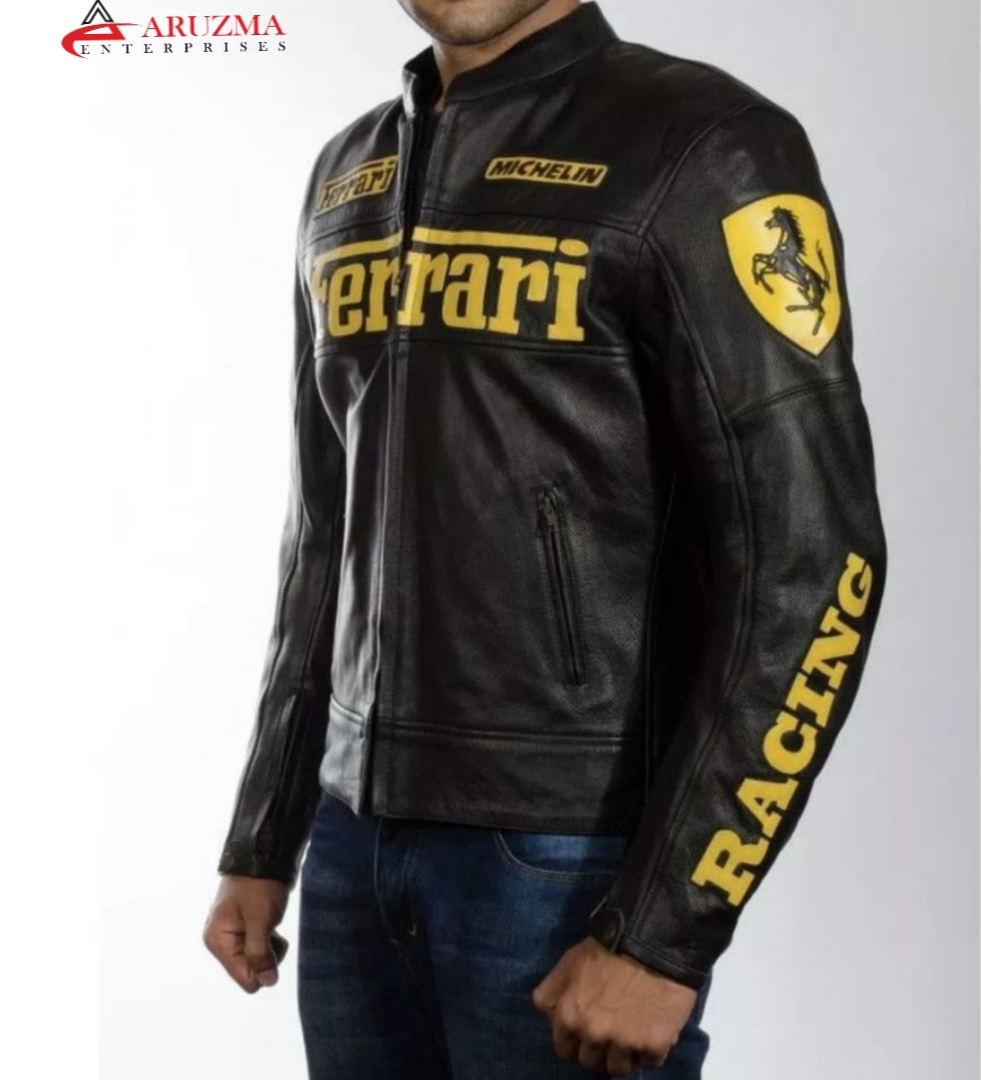 Men's Leather Jacket High Quality Black Leather Jacket Designer Leather Jackets Get With Your Own Customized Logo