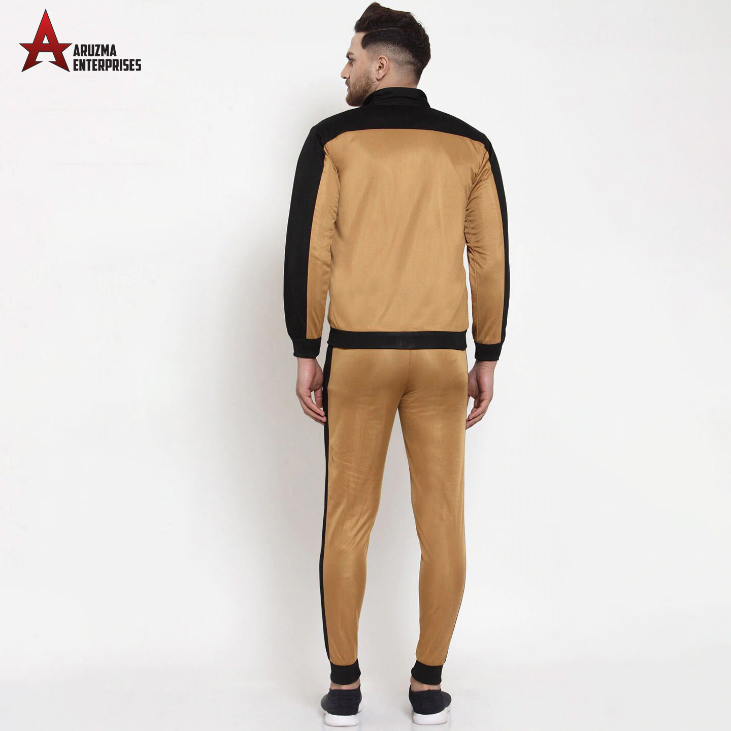 Casual Sweatshirts Set Men's 2 Piece Tracksuit Men Casual Suit Striped Sportswear Men Hooded Top Outdoor Sport Pants Track Suit