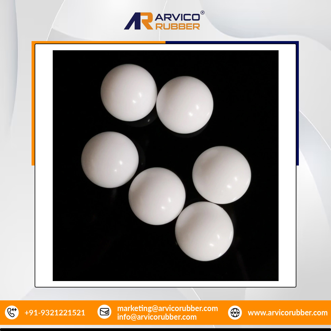 Huge Sale on Good Quality Top Selling PTFE Balls for for Chemical Processing and Fluid Handling Industry at Reasonable Price