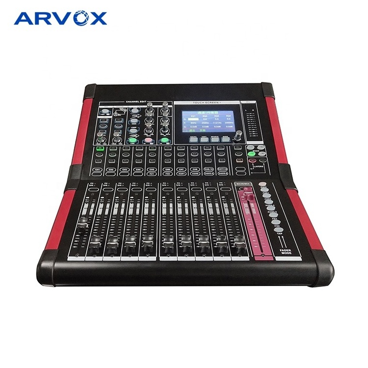 Music studio equipment master mixer consola de audio dj mixer