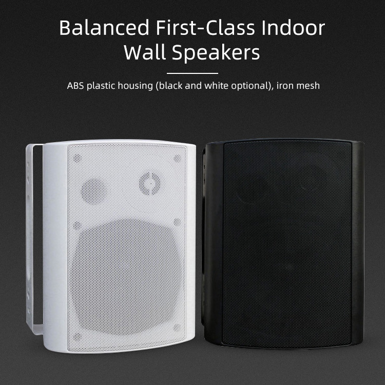 25W audio wall mount gym network ip poe wall speaker