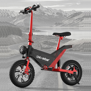 C-STAR CS-P13 New Model 2 Wheel Adult 14 Inch 8.0Ah Lithium Battery Electric Folding Bike