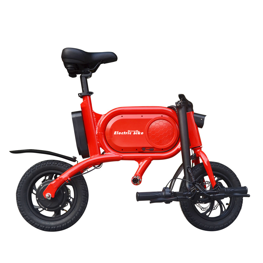 C-STAR CS-P01 Private Model Iron 7.5Ah Lithium Battery Foldable Electric Bike With One Seat